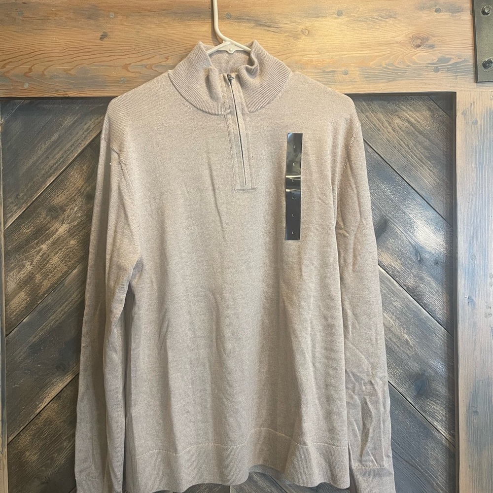 Banana Republic Merino Wool 1/4 Zip Sweater